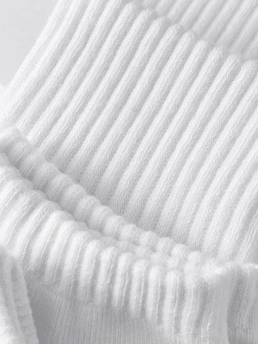 5 Pairs Polyester Elastane Crew Socks