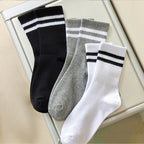 Polyester Elastane Crew Socks 6 Pairs