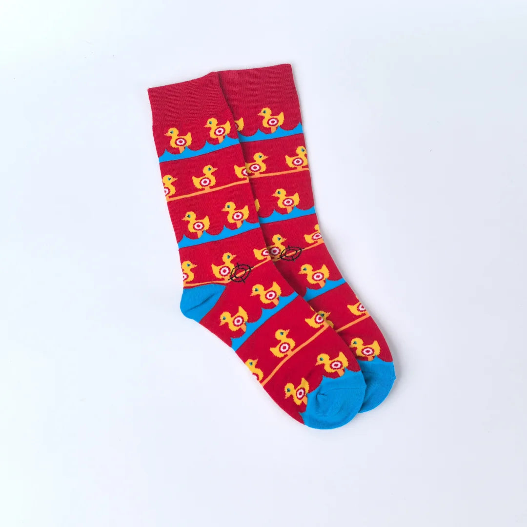Polyester Animal Pattern Casual Mid Calf Socks