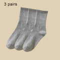 Polyester Elastane Crew Socks 6 Pairs