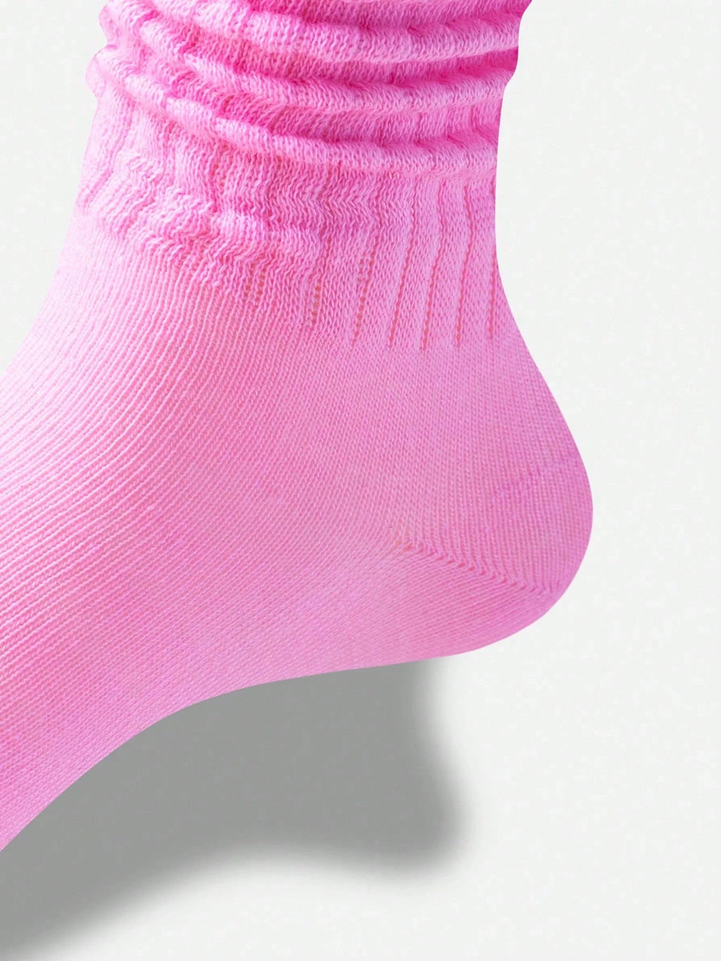 Polyester Elastane Blend Mid Calf Casual Socks 10 Pack