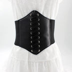 Synthetic Leather Waist Cincher Corset Belt
