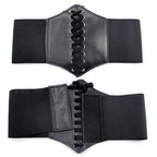 Synthetic Leather Waist Cincher Corset Belt