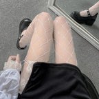 Nylon Fishnet Pantyhose Stretchy Mesh Tights