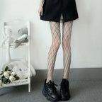 Nylon Mesh Fishnet Tights High Waist Pantyhose