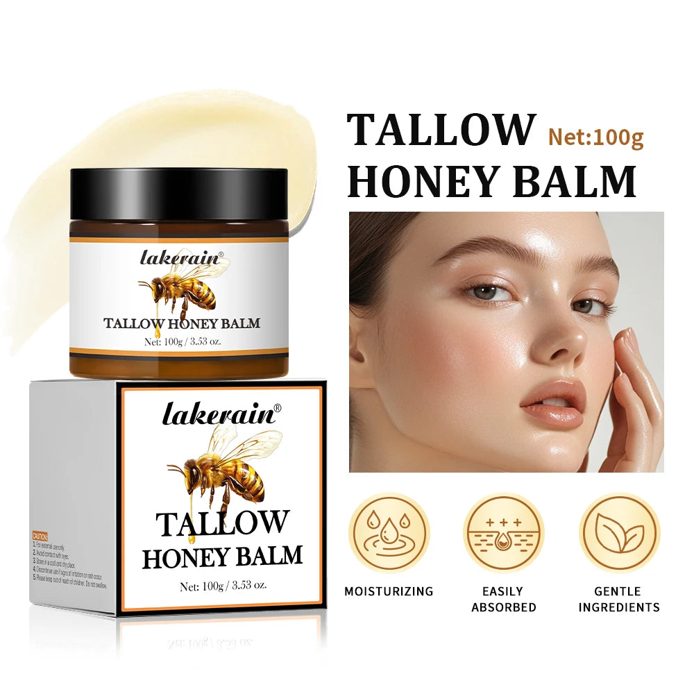 Beef Tallow and Honey Moisturizing Face and Body Cream - 2