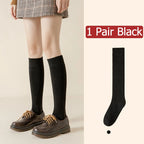 Thick Polyester Spandex Knit Winter Stockings