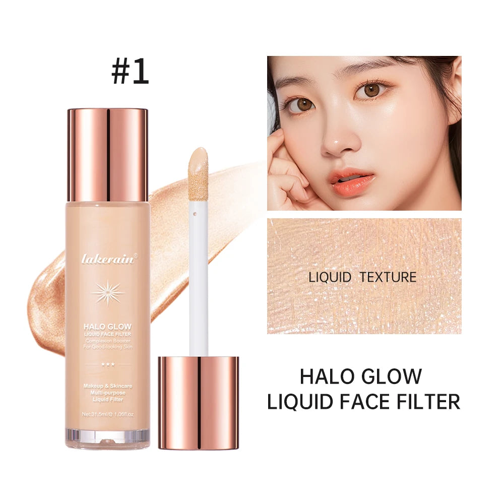 Liquid Face Highlighter Makeup Glow Serum - 21