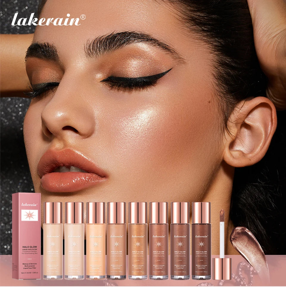 Liquid Face Highlighter Makeup Glow Serum