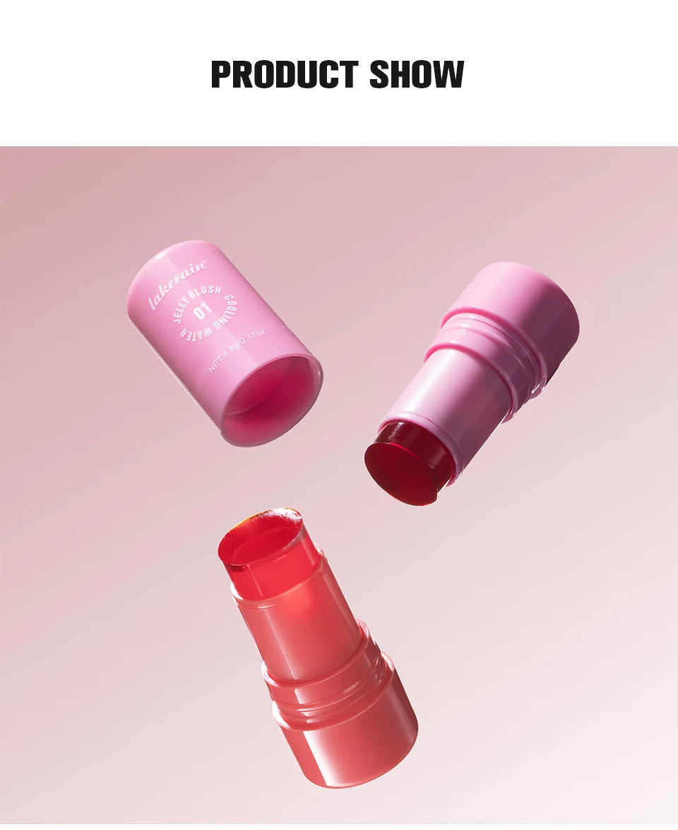 Cooling Water Jelly Tint Blush Stick for Lips and Cheeks - 16