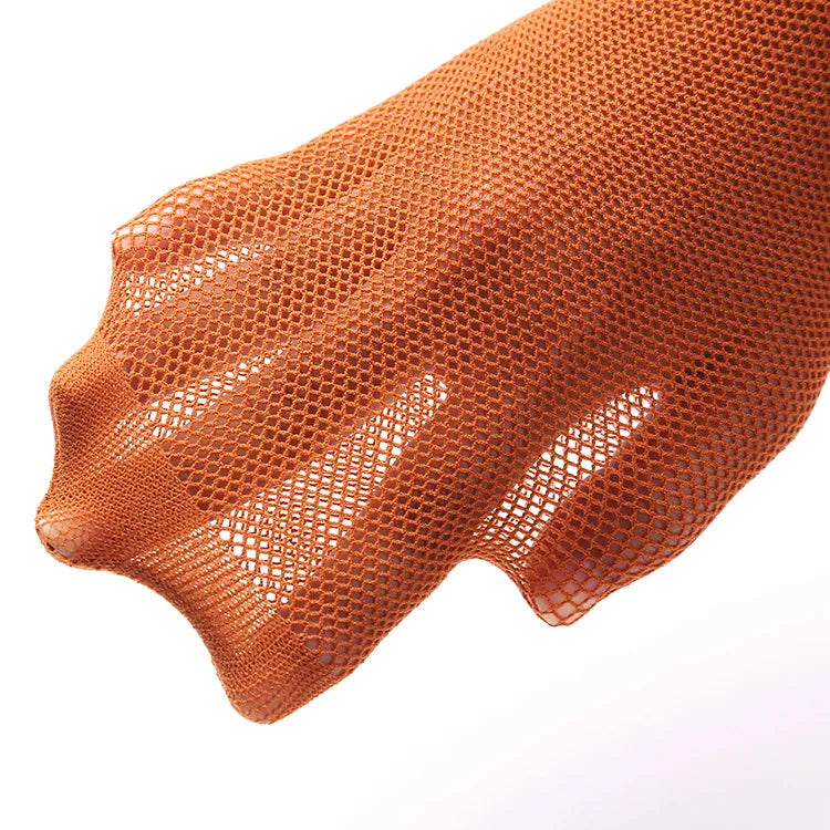 Nylon Fishnet Pantyhose for Ballroom and Latin Dance - 7
