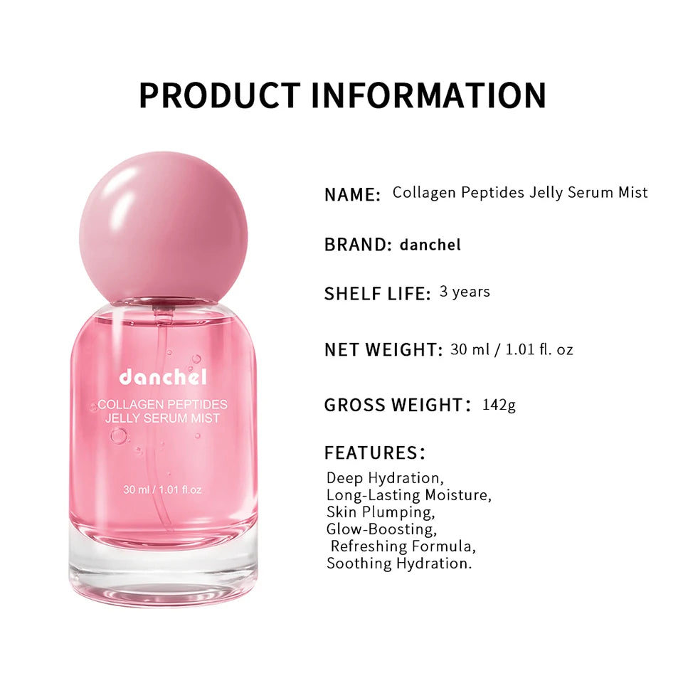 Collagen Peptide Jelly Serum Mist Deep Hydrating Facial Spray