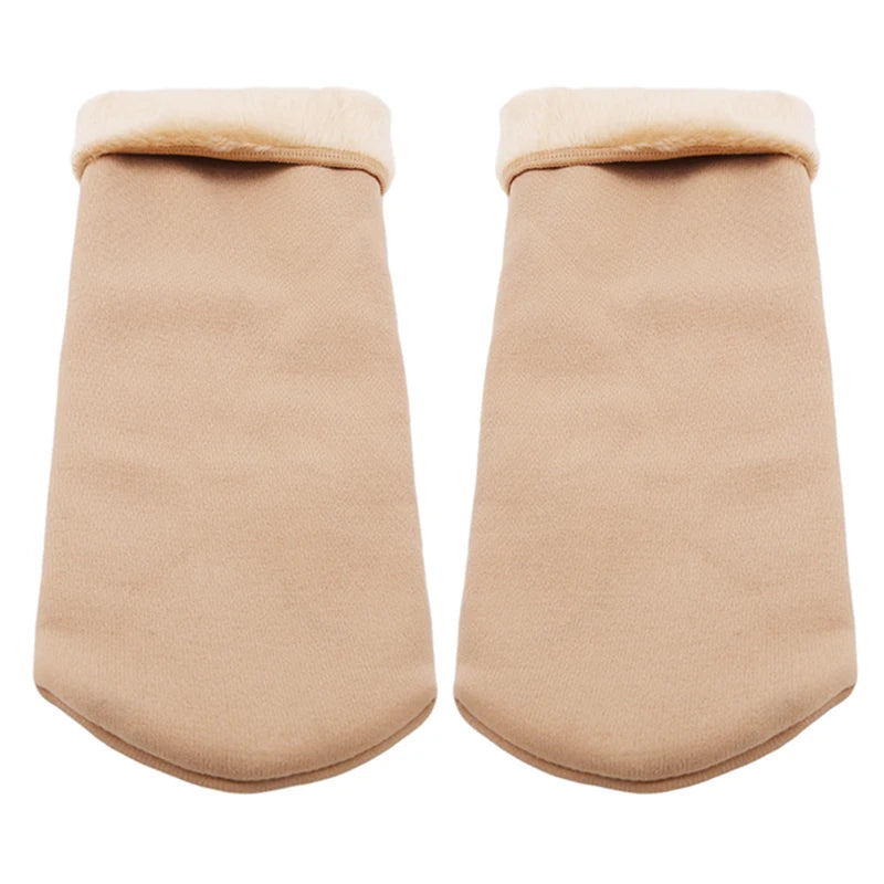 Thick Velvet Fleece Lined Winter Socks for Women