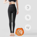 Fleece Lined Nylon Elastane Winter Tights