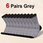 Polyester Elastane Crew Socks For Men