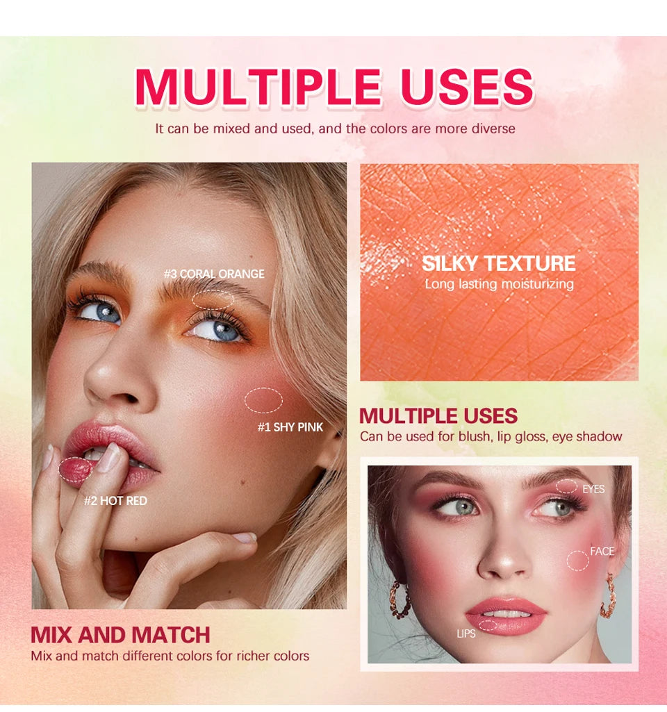 Cream Blush Stick Tinted Moisture Makeup