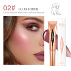 Liquid Face Contour Highlighter and Blush Wand Makeup Applicator