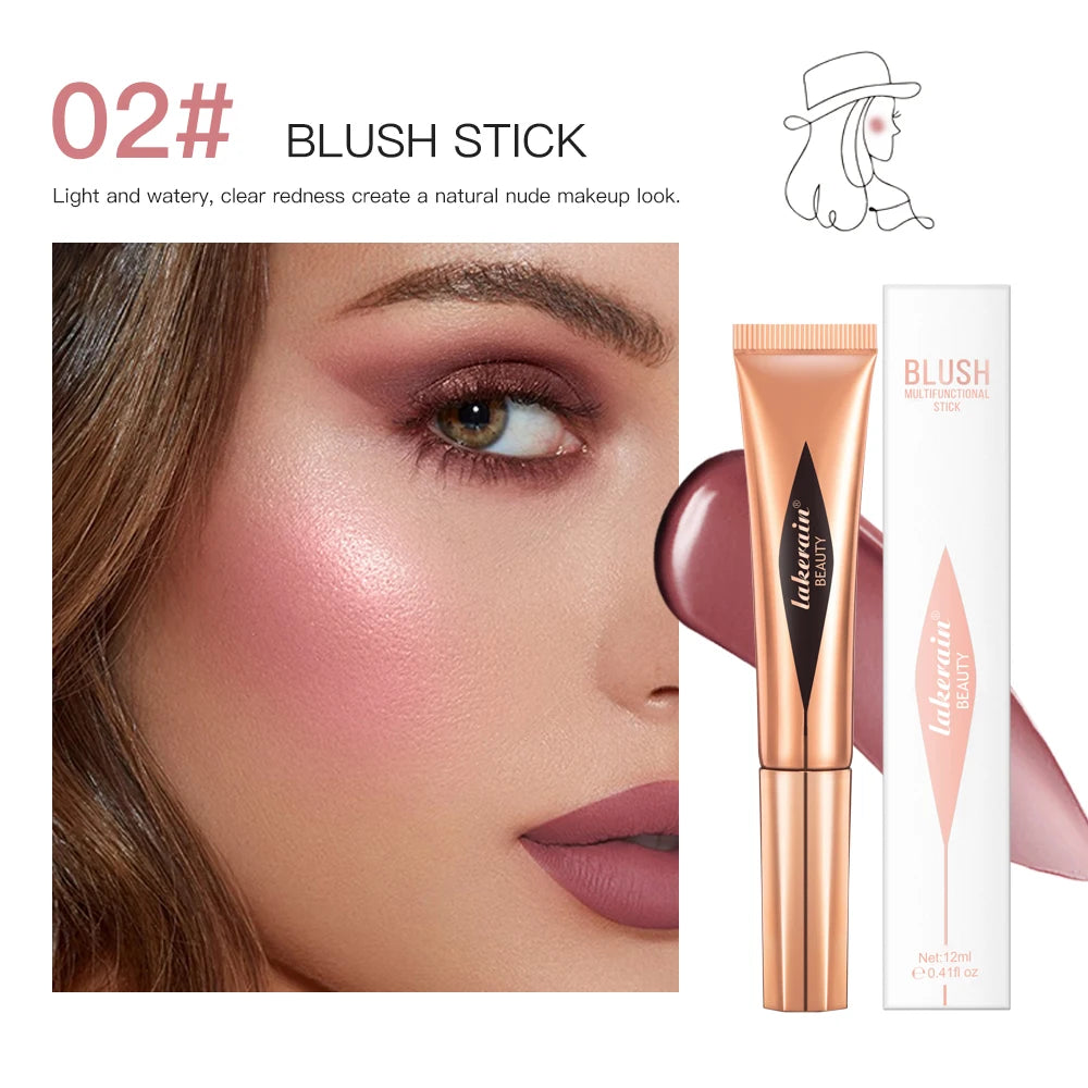Liquid Face Contour Highlighter and Blush Wand Makeup Applicator