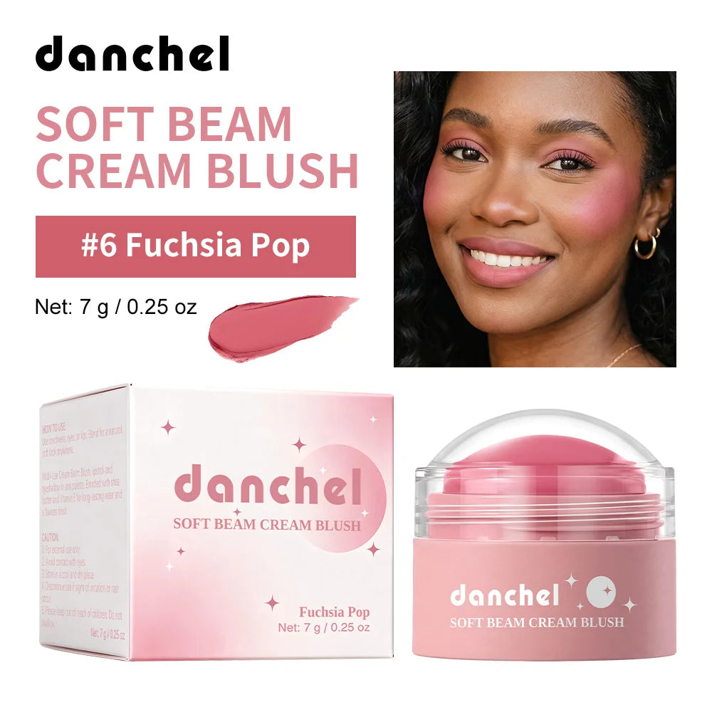 Cream Blush Makeup Pigmented Smooth Blendable Face Color