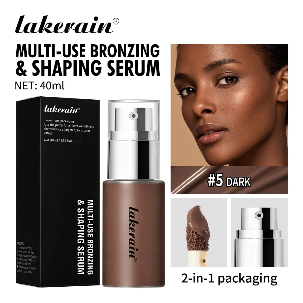 Liquid Bronzing and Shaping Foundation Serum - 24