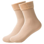 Thick Fleece Lined Winter Socks for Women