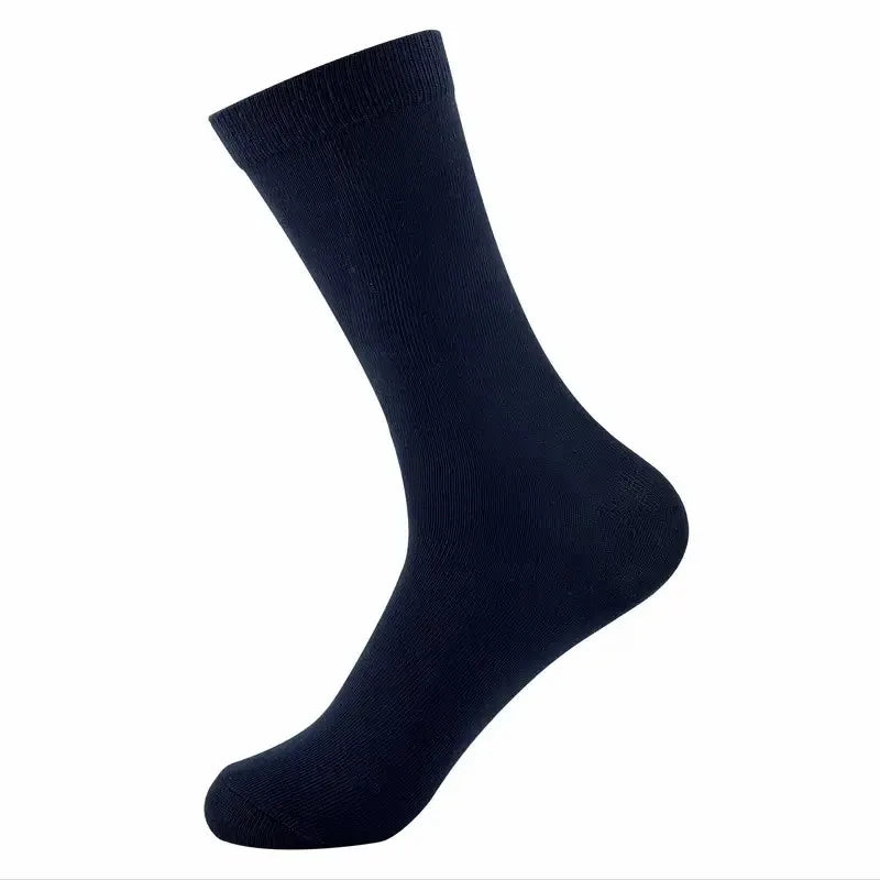 Polyester Elastane Men Business Mid Tube Socks