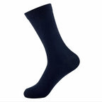 Polyester Elastane Men Business Mid Tube Socks