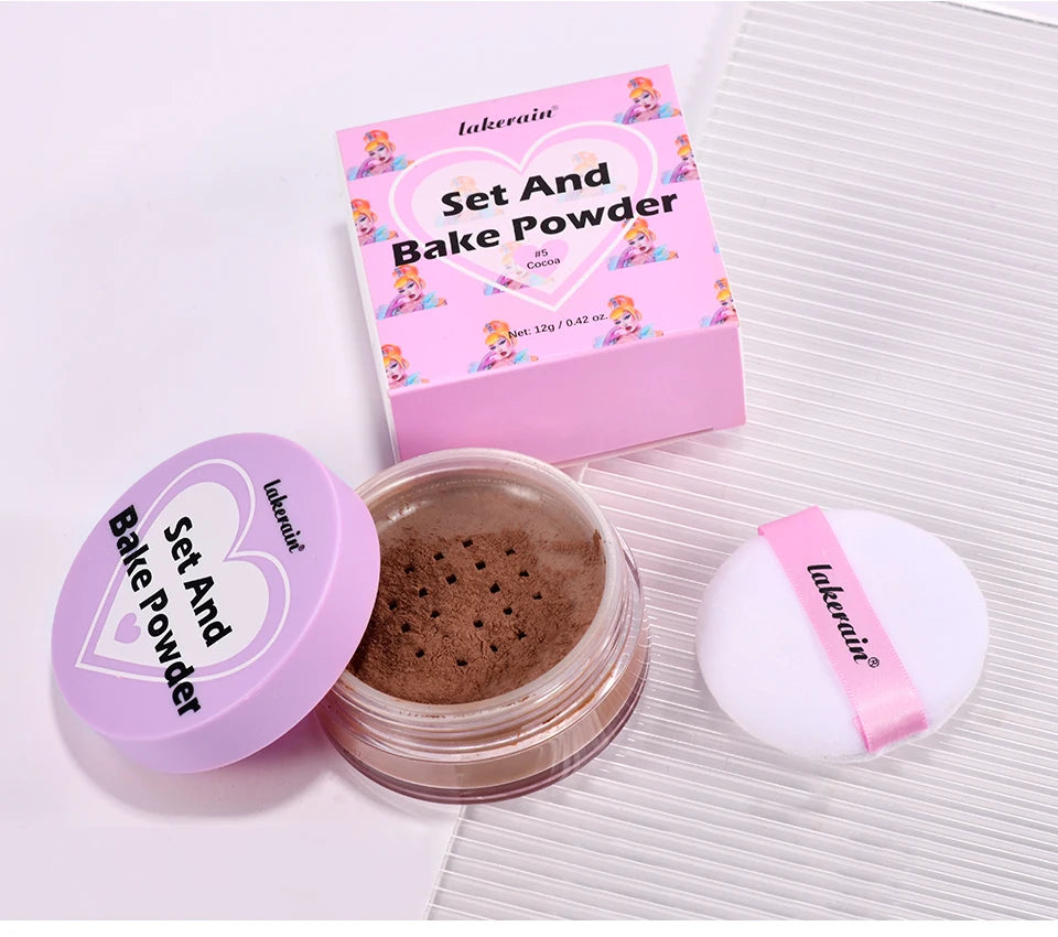 Matte Loose Face Powder for Long Lasting Makeup Setting - 17