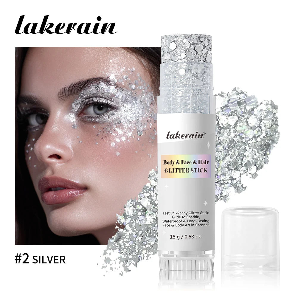 Glitter Balm Stick for Face and Body