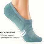 Polyester Spandex Low Cut Invisible Women Casual Socks