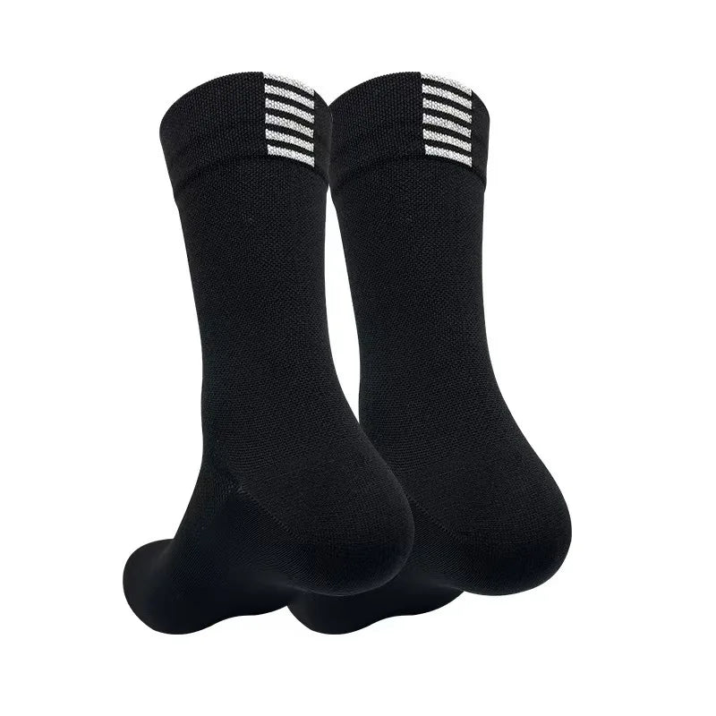 Polyester Elastane Compression Cycling Socks