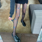 Butterfly Pattern Nylon Pantyhose