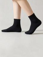 10 Pairs Polyester Elastane Women Casual Low Tube Ankle Socks