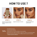 Foundation Stick and Pressed Powder Makeup Set