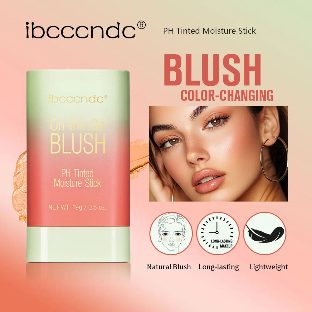 Cream Blush Stick Tinted Moisturizing Face Makeup