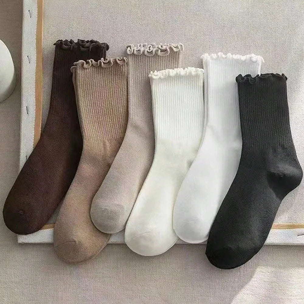 Polyester Cotton Casual Bear Socks - 27