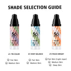 3 Color Correcting Makeup Primer Cream SPF50