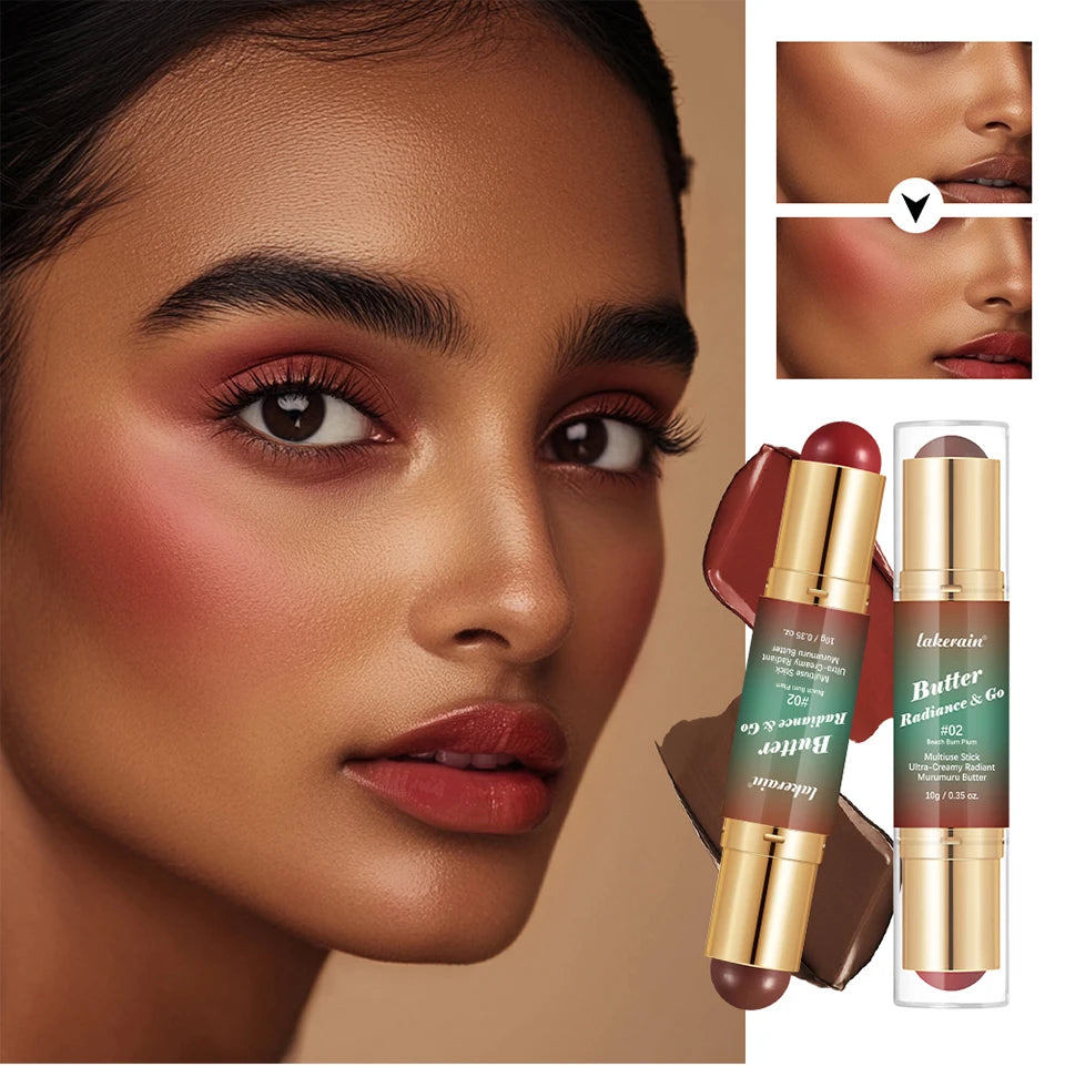 Double Ended Cream Bronzer and Blush Makeup Stick