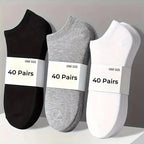 Polyester Elastane Breathable Ankle Socks