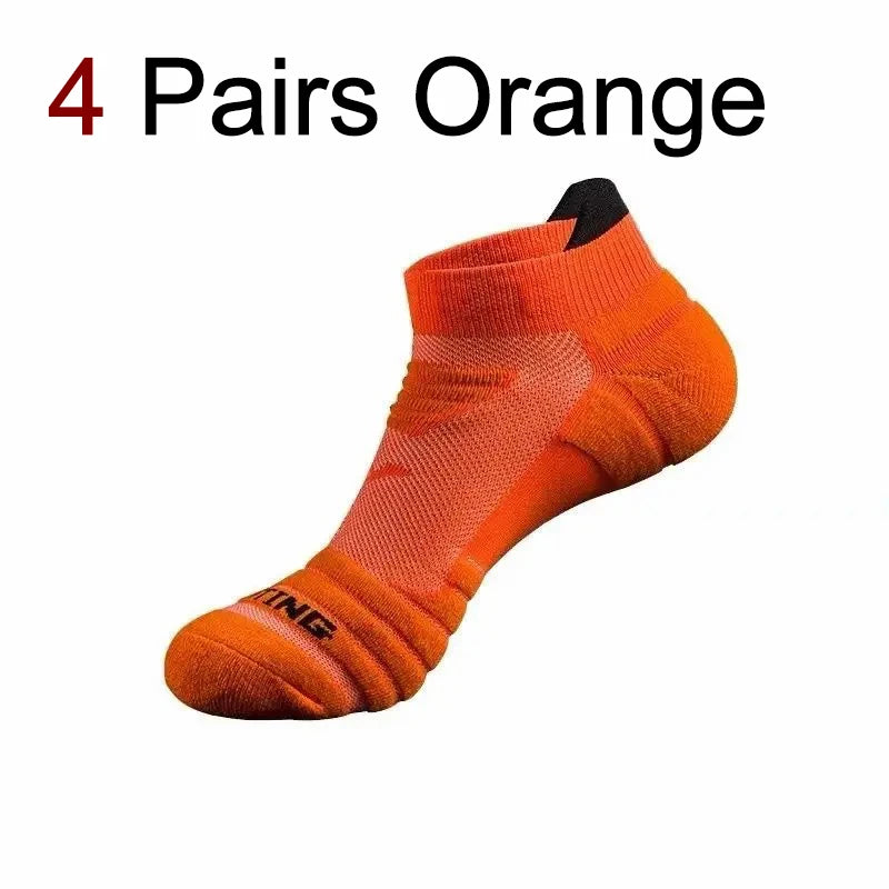 Men Cotton Blend Athletic Sports Socks