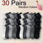 Polyester Spandex Ankle Socks Breathable Sports Casual Footwear