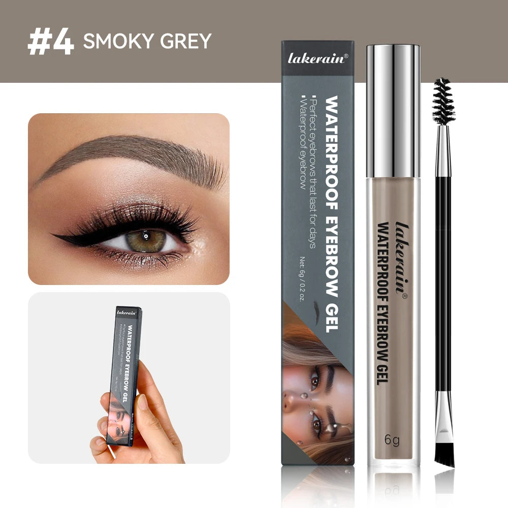 Waterproof Liquid Eyebrow Gel Set - 21