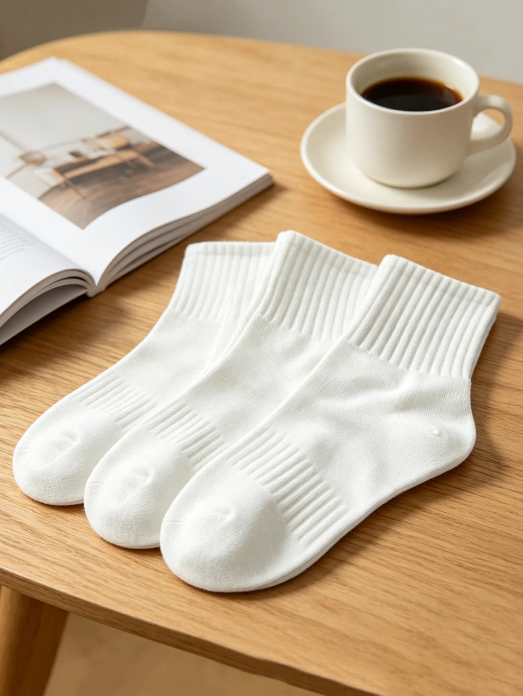 10 Pairs Polyester Elastane Women Casual Low Tube Ankle Socks