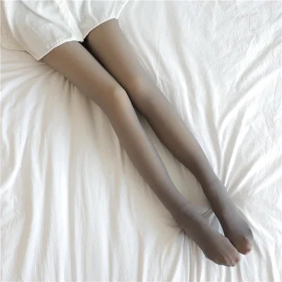 Polyester Elastane Thermal Pantyhose Winter Warm Tights