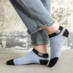 Cotton Blend Low Cut Casual Ankle Socks