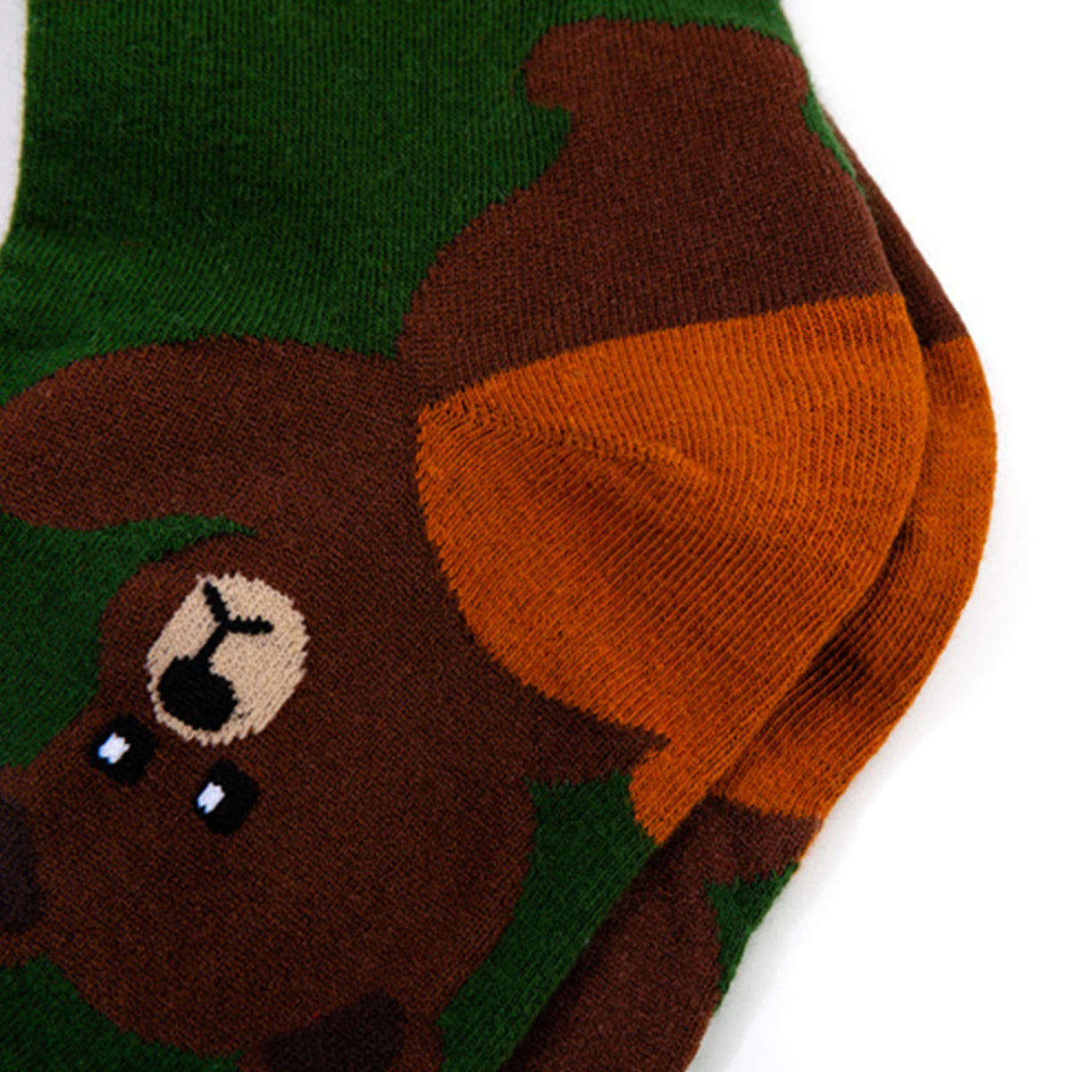 Polyester Elastane Cartoon Animal Print Casual Socks Set