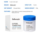 Pore Refining Toner Pads and Peptide Facial Serum Skin Care Set