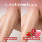 Raspberry Vanilla Sugar Body Scrub Exfoliating Cream