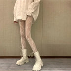 Floral Lace Nylon Pantyhose Tights