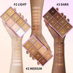 8 Color Cream Concealer and Contour Makeup Palette